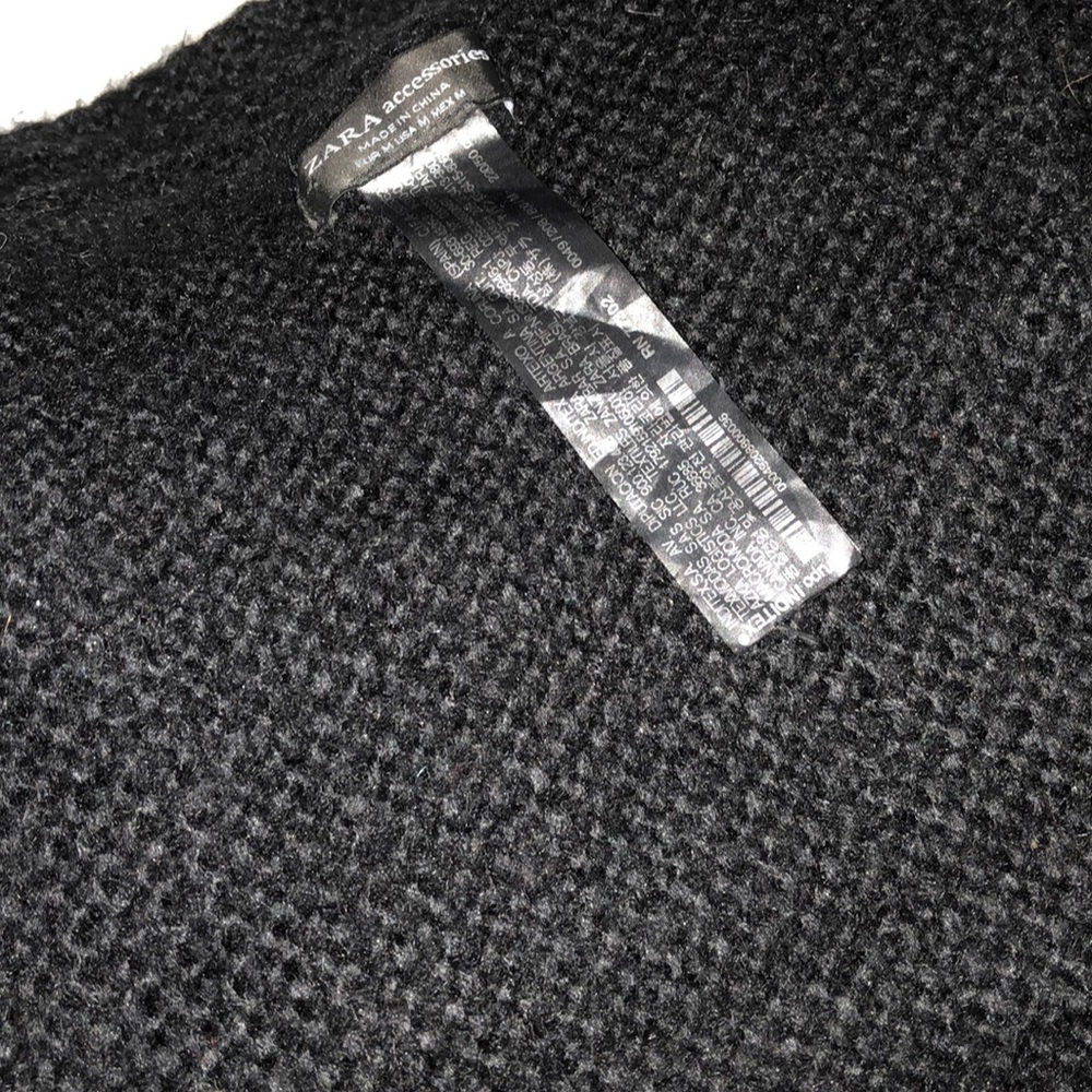 Huge Zara Black Scarf